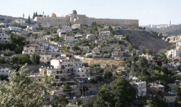حي سلوان في مدينة القدس المحتلة -(أرشيفية)